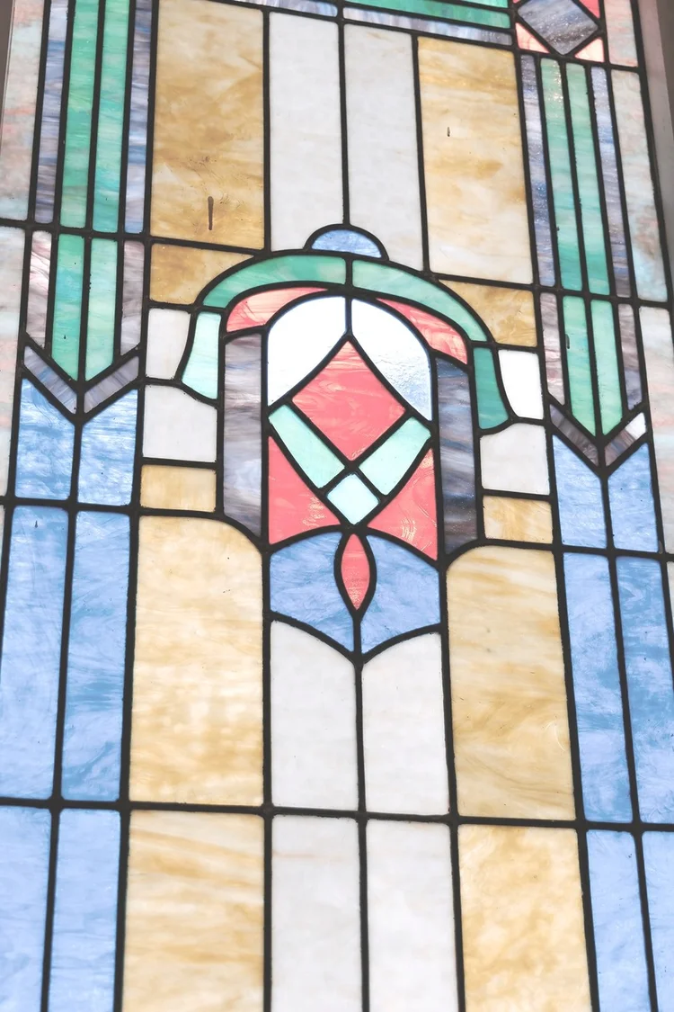 Handmade Stained Glass Windows on Wedding Chapel